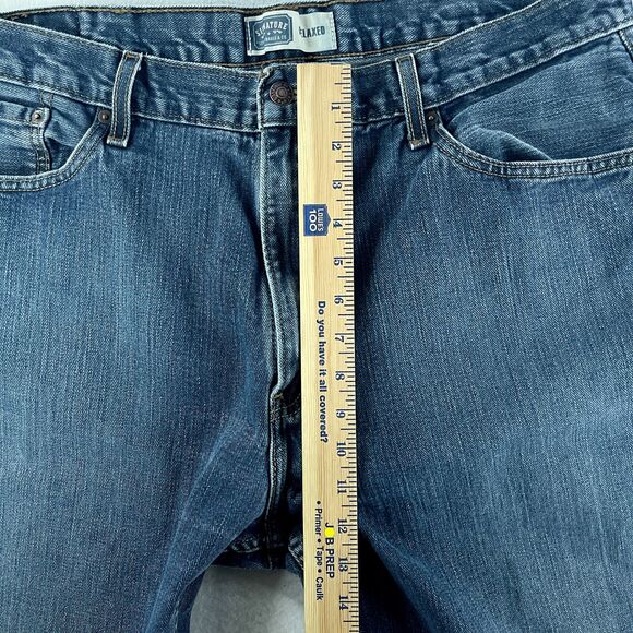 Signature Levi's Mens Jeans Blue Tag Size 40x30 (39x30) Relaxed Straight - Picture 7 of 11